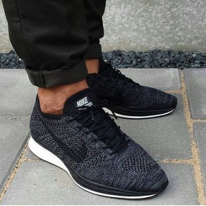 Sepatu Nike Flyknit Racer Black Tokopedia