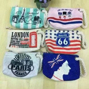 Tas Kosmetik Pouch Kain Motif Murah Tokopedia
