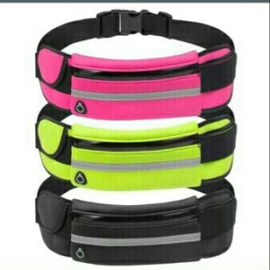Tas Pinggang Jogging Belt Sport Lari Running Pouch Botol Hp Waterproof Tokopedia