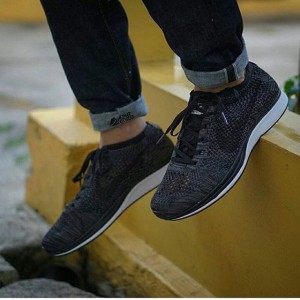 Sepatu Nike Flyknit Racer Black Tokopedia
