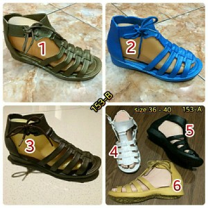 Sepatu Flat Sandal Flat Wanita Brukat Tokopedia