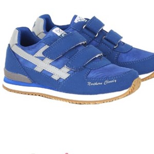 Sepatu Sekolah Anak Perempuan Sneaker Perekat Galletti White Purple Tokopedia