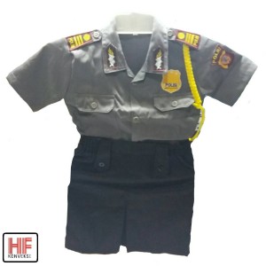 Baju Polwan Anak Baju Profesi Anak Kostum Anak Tokopedia