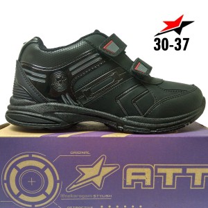 Sepatu Anak Sekolah Tk Sd Smp Nb Warna Hitam Putih Tali Ori Murah Tokopedia