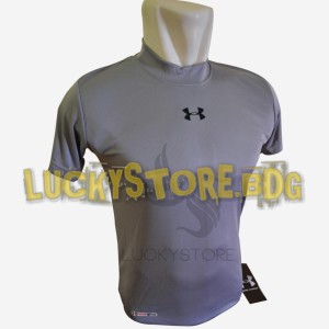 Baselayer Lengan Pendek Underarmour Fitness Futsal Kaos Tokopedia