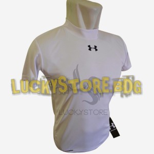 Baselayer Lengan Pendek Underarmour Fitness Futsal Kaos Tokopedia
