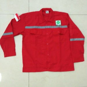Baju Kerja Safety Lengan Panjang Warna Kombinasi Tokopedia