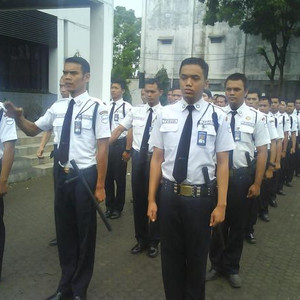 Baju Pdh Satpam Setelan Security Pdh Putih Tokopedia