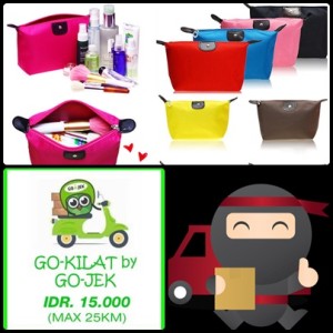 Promo Khusus Gokhusus Gokilat Dan Ninja Express Tas Kosmetik Pouch Kosmetik Tokopedia