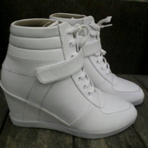 Sepatu Wanita Wedges Putih Tokopedia