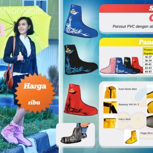 Jas Hujan Sepatu Cosh Tokopedia