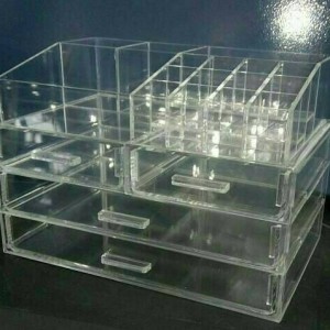 Akrilik Kosmetik Acrylic Makeup Organizer E3 Tokopedia