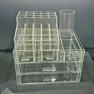 Tempat Kosmetik Akrilik E4 Acrylic Make Up Organizer Terlaris Tokopedia