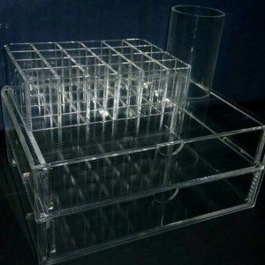 Acrylic Makeup Organizer Akrilik Kosmetik E2 Tokopedia