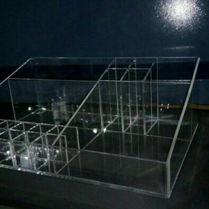 Acrylic Makeup Organizer Akrilik Kosmetik E2 Tokopedia