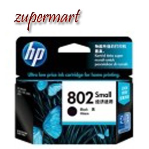 Catridge Hp 802 Black Tokopedia