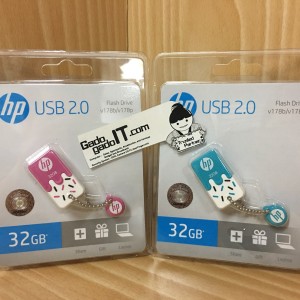 Flashdisk Hp 32gb Flash Disk Silver Tokopedia