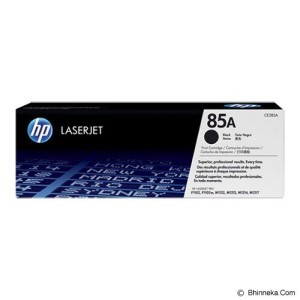 Toner Hp Laser Jet 85a Original Tokopedia