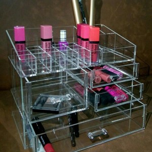 Tempat Kosmetik Akrilik K3 Acrylic Make Up Organizer Tokopedia