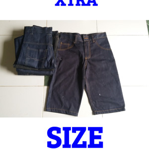 Big Size Celana Jeans Pendek Pria Levi S Biru Dongker Tokopedia