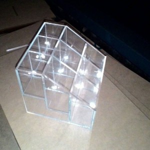 Acrylic Akrilik Make Up Tempat Kosmetik Organizer K3 Tokopedia