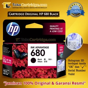 Cartridge Tinta Hp 680 Original Tokopedia