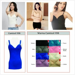Singlet Wanita Tanktop Dengan Cup Bra Denla 3550 Harga Murah Tokopedia