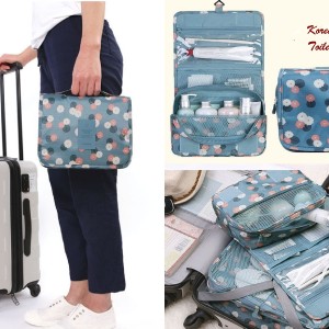 Baru Korean Travel Toiletries Bag Tas Untuk Tempat Kosmetik Berkualitas Tokopedia