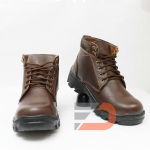 Sepatu Safety Boot Bahan Kulit Sapi Type Jeruk Av 1 Tokopedia