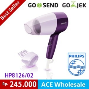 Philips Hp 8126 Hair Dryer 400 Watt Nozel Corong Sikat Tokopedia