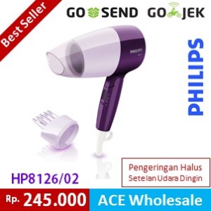 Philips Hp 8126 Hair Dryer 400 Watt Nozel Corong Sikat Tokopedia