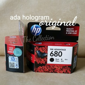 Tinta Hp 680 Black Hitam Tokopedia