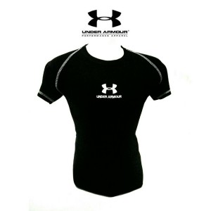 Baju Kaos Gym Fitness Training Underarmour Under Armour Olahraga Lari Tokopedia