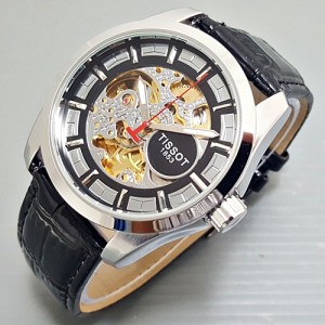 Jam Pria Automatic Tissot 1853 Skeleton T2321 Rantai Silver Hargajam Harga Jam Matic Otomatis Casio Seiko Tokopedia
