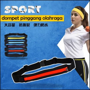 Tas Pinggang Jogging Belt Sport Lari Running Pouch Botol Hp Waterproof Tokopedia