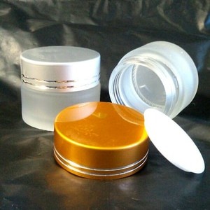 Pot Jar Cream Kosmetik Kaca 30gr Gold Silver Tokopedia