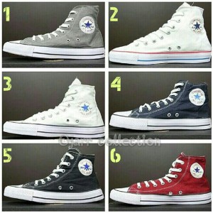Sepatu Converse All Star High Navy Biru Dongker Grade Ori Termurah Tokopedia