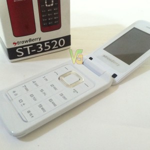 Hp Strawberry St3520 Flip Hp Lipat Strawberry St 3520 Tokopedia