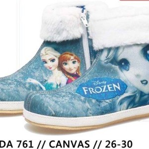 Bda 761 Sepatu Frozen Anak Sepatu Casual Boot Distro Anak Tokopedia