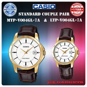 Jam Tangan Casio Original Couple Pria Wanita Mtp Ltp V006d 1b Harga Sepasang Tokopedia