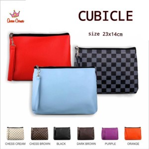 Cubicle Pouch Kosmetik Dompet Wanita Murah Cosmetik Bag Tas Kosmetik Tokopedia
