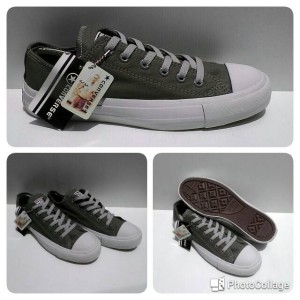 Sepatu Converse Grey Abu Abu Tokopedia