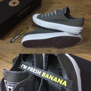 Sepatu Converse Grey Abu Abu Tokopedia