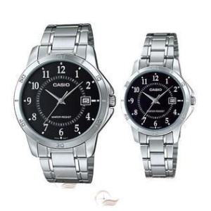 Jam Tangan Casio Original Couple Pria Wanita Mtp Ltp V006d 1b Harga Sepasang Tokopedia