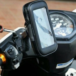 Holder Anti Hujan Copet Untuk Smartphone Handphone Di Motor U Smartphone Ukuran Sampai 5 5 Tokopedia