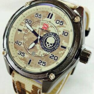 Jam Tangan Swiss Army Loreng Al Ad Au Tokopedia
