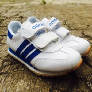 Sepatu Adidas Anak Hitam Lis Putih Adidas Kids Tokopedia