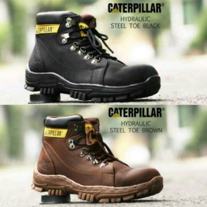 Sepatu Safety Caterpillar Hydraulic Ujung Besi Terlaris Tokopedia