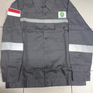 Baju Safety Atasan Baju Kerja Logo Safety Tokopedia