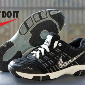 Sepatu Sport Nike Airmax 2016 Black Kets Casual Cowok Tokopedia